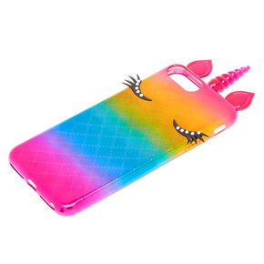 Metallic Rainbow Unicorn Phone Case - Fits iPhone 6/7/8/SE,
