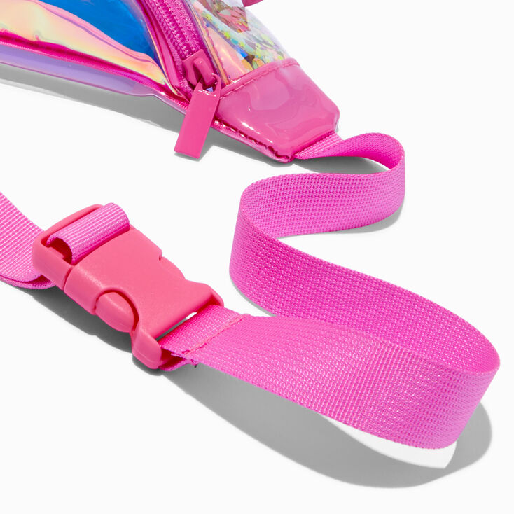 Sac ceinture shaker holographique transparent Claire&#39;s Club,