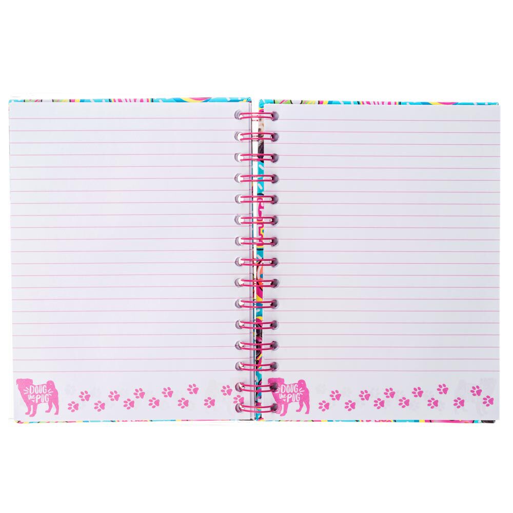 Doug The Pug® Sweet Treats Notebook- Green,