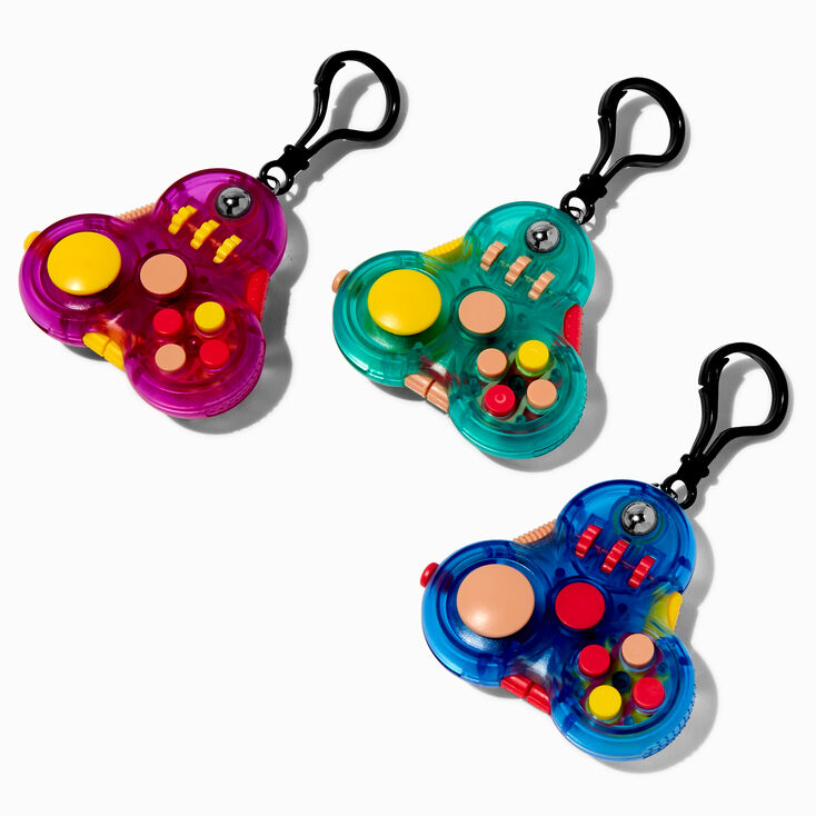 Fidget Gaming Pad Claire&#39;s Exclusive Fidget Toy Keychain - Styles Vary,