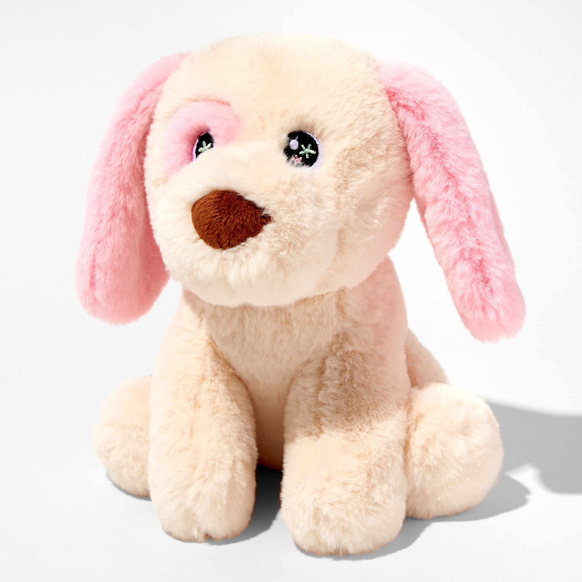 Eco Nation™ Pink Dog Plush Toy | Claire's US