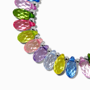 Bracelet &eacute;lastique perle d&#39;imitation et mini ballon &agrave; facettes pastel Claire&#39;s Club,