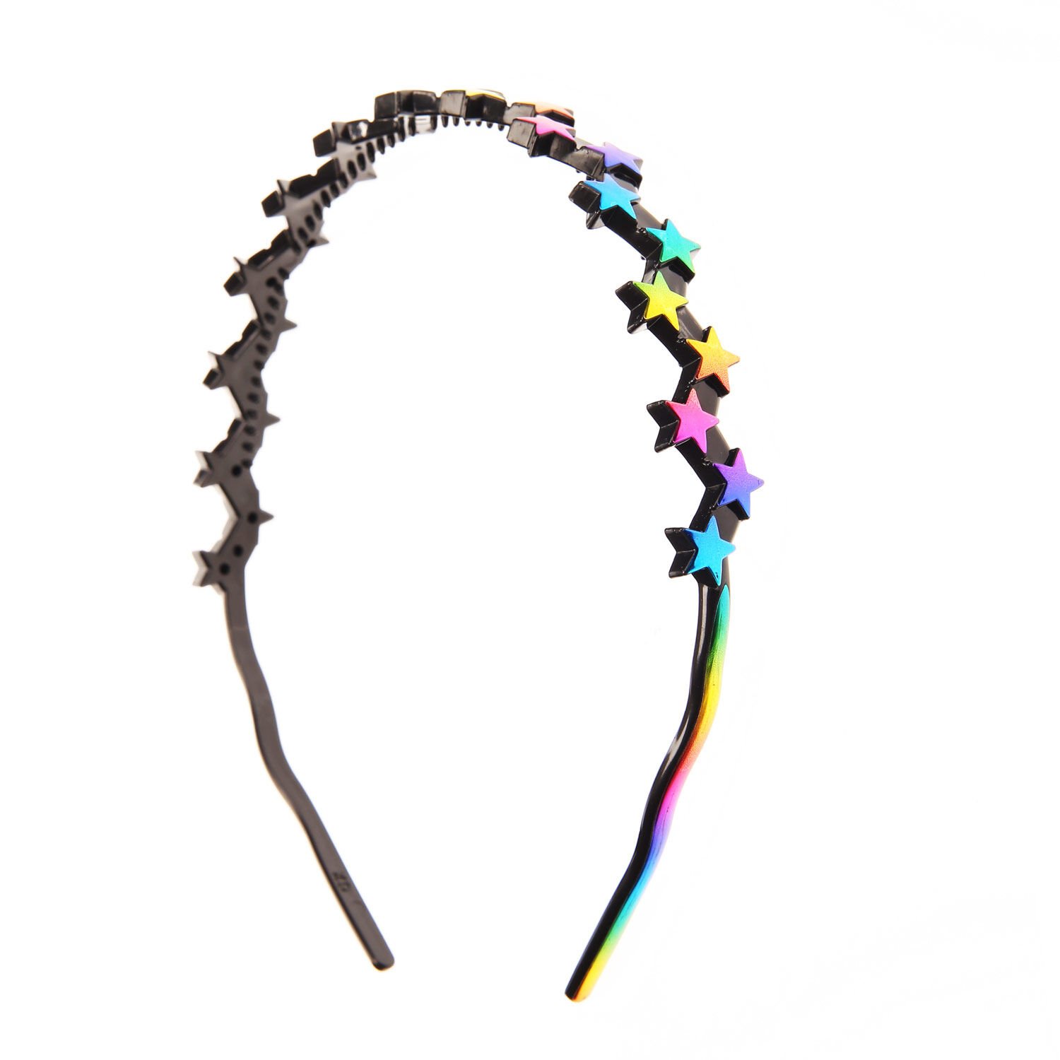 Rainbow Star Zig Zag Headband,