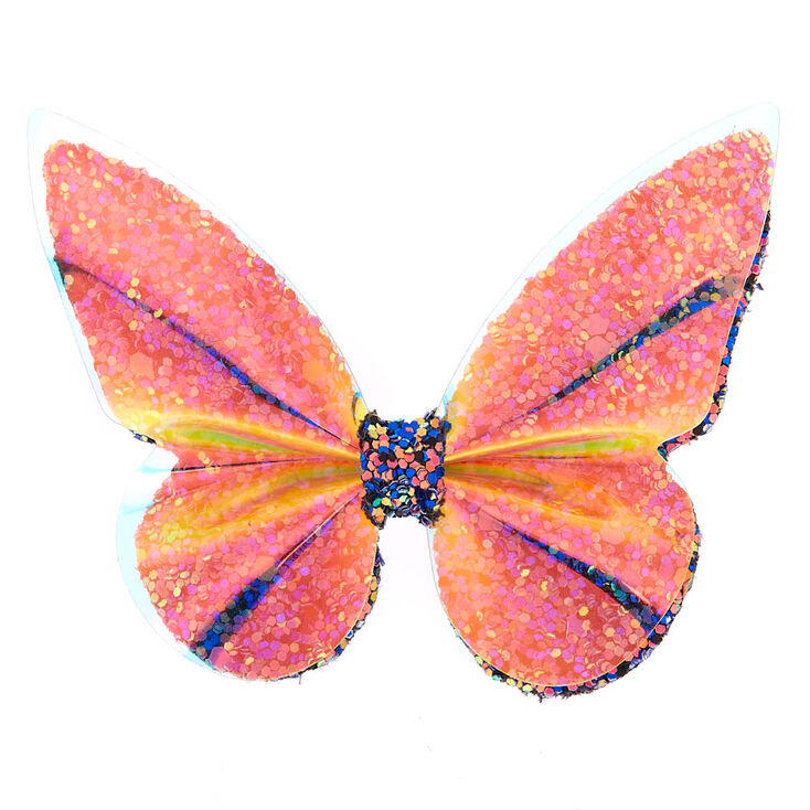 Holographic Glitter Butterfly Hair Clip,