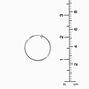 Silver-tone 30mm Clip-On Hoop Earrings,