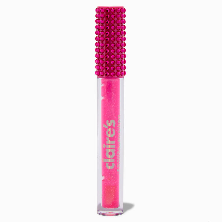 Pink Bling Glitter Lip Gloss Wand,