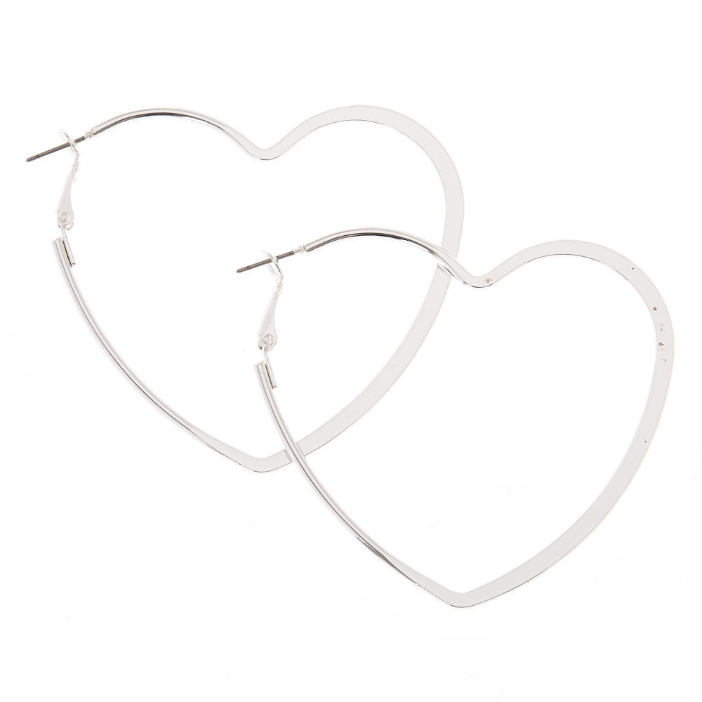 Tiffany heart hoops - Gold – TheEarringCollective