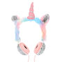 Rainbow Sequin Unicorn Headphones,