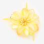 Yellow Flower Hair Clip,