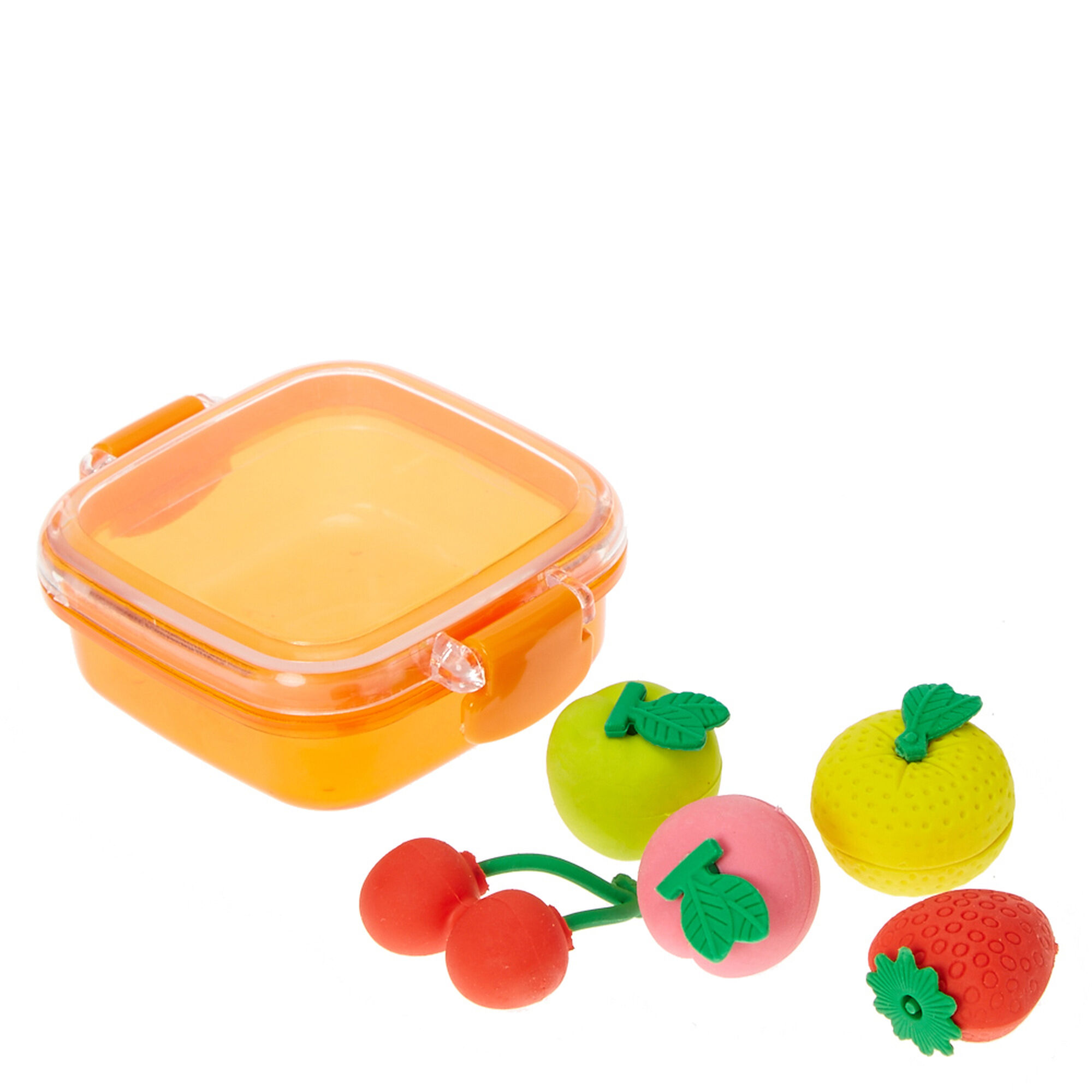 Fun Fruit Eraser Set Claire's US