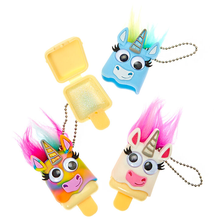 Unicorn Pucker Pops Lip Gloss Set,