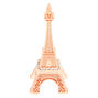 Pr&eacute;sentoir pour bagues Tour Eiffel couleur dor&eacute; rose,