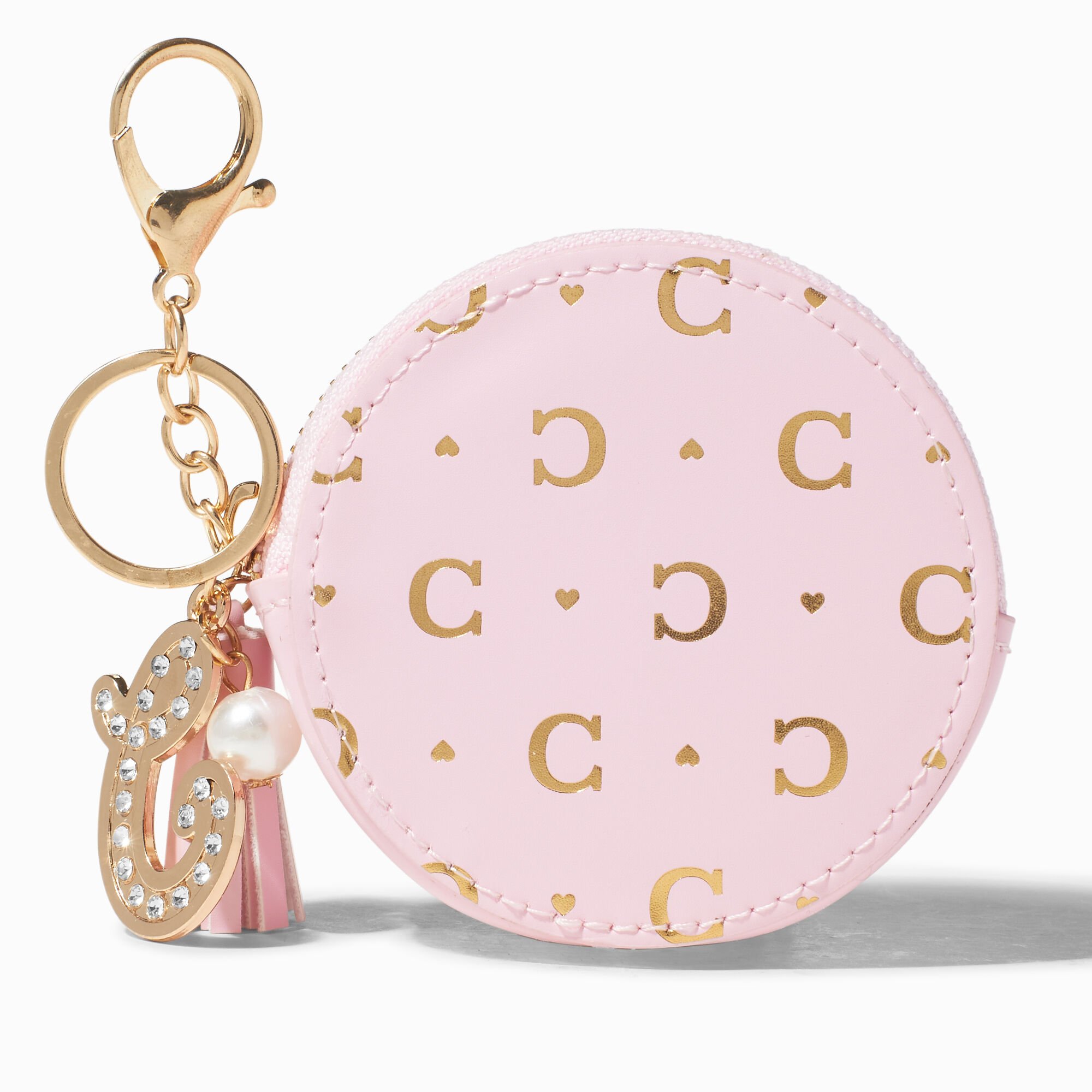 Golden Initial Coin Purse C