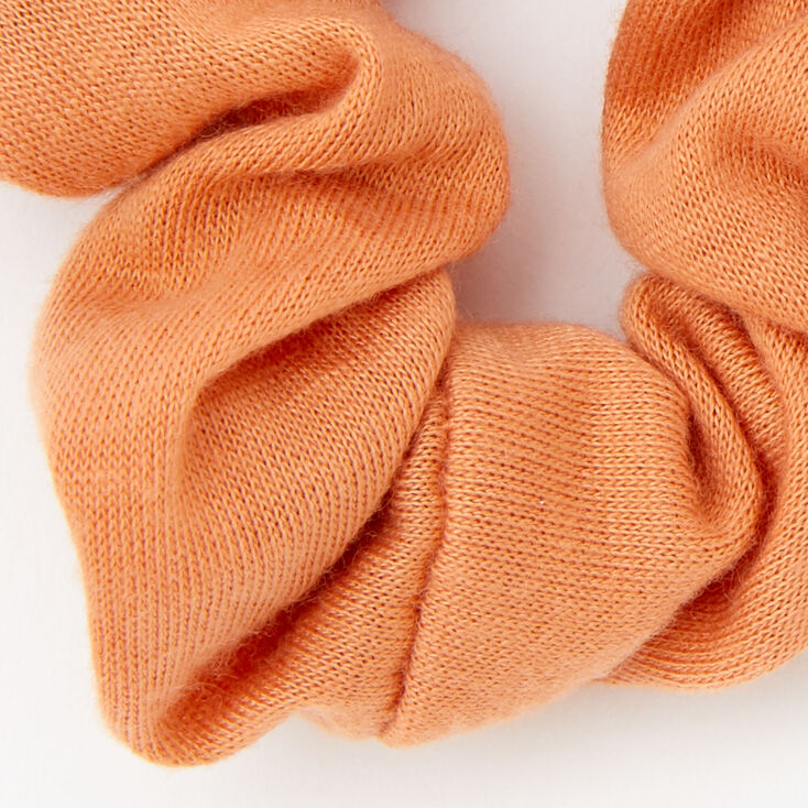 Earth Tone Solid Hair Scrunchies - 7 Pack,