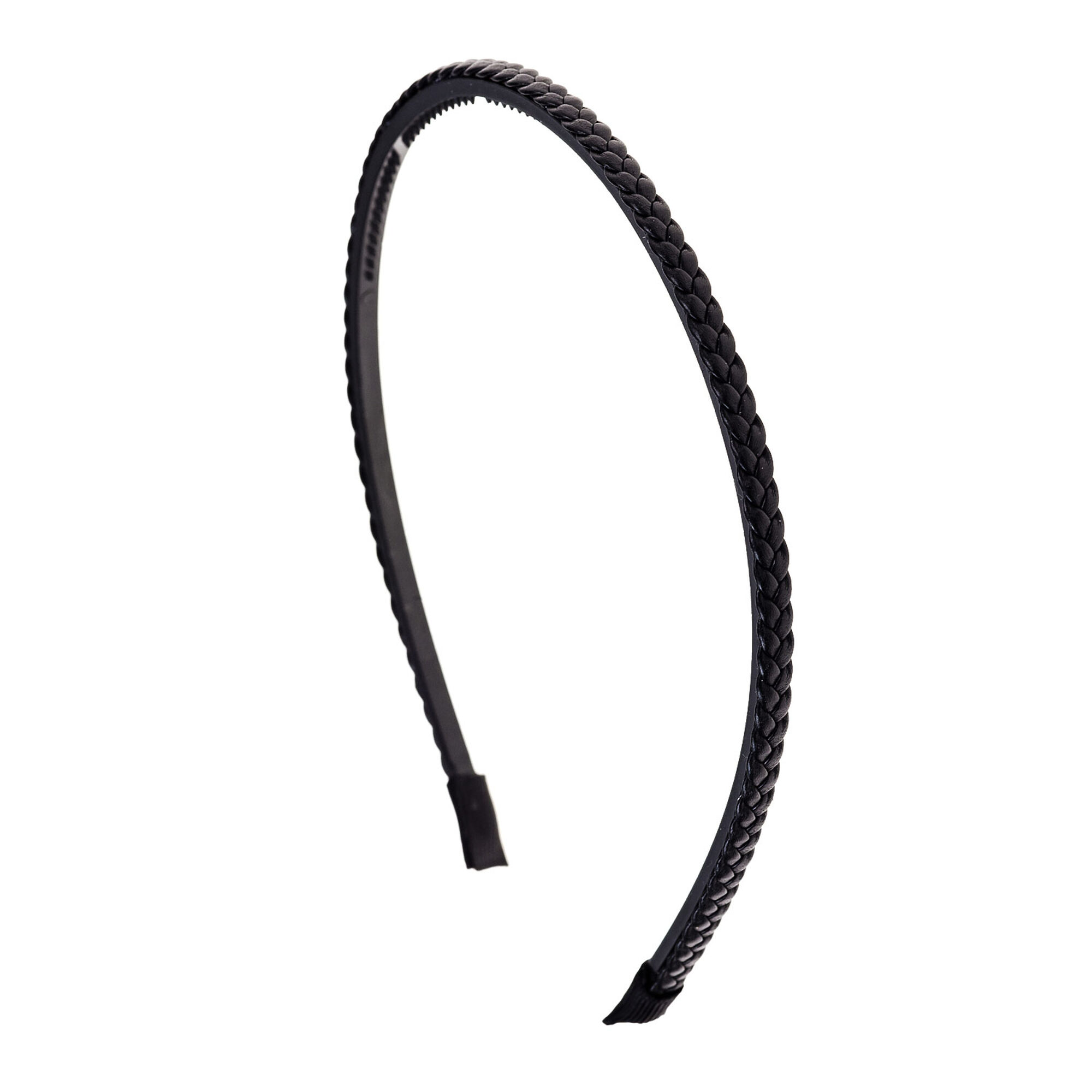 View Claires Plaited Headband Black information