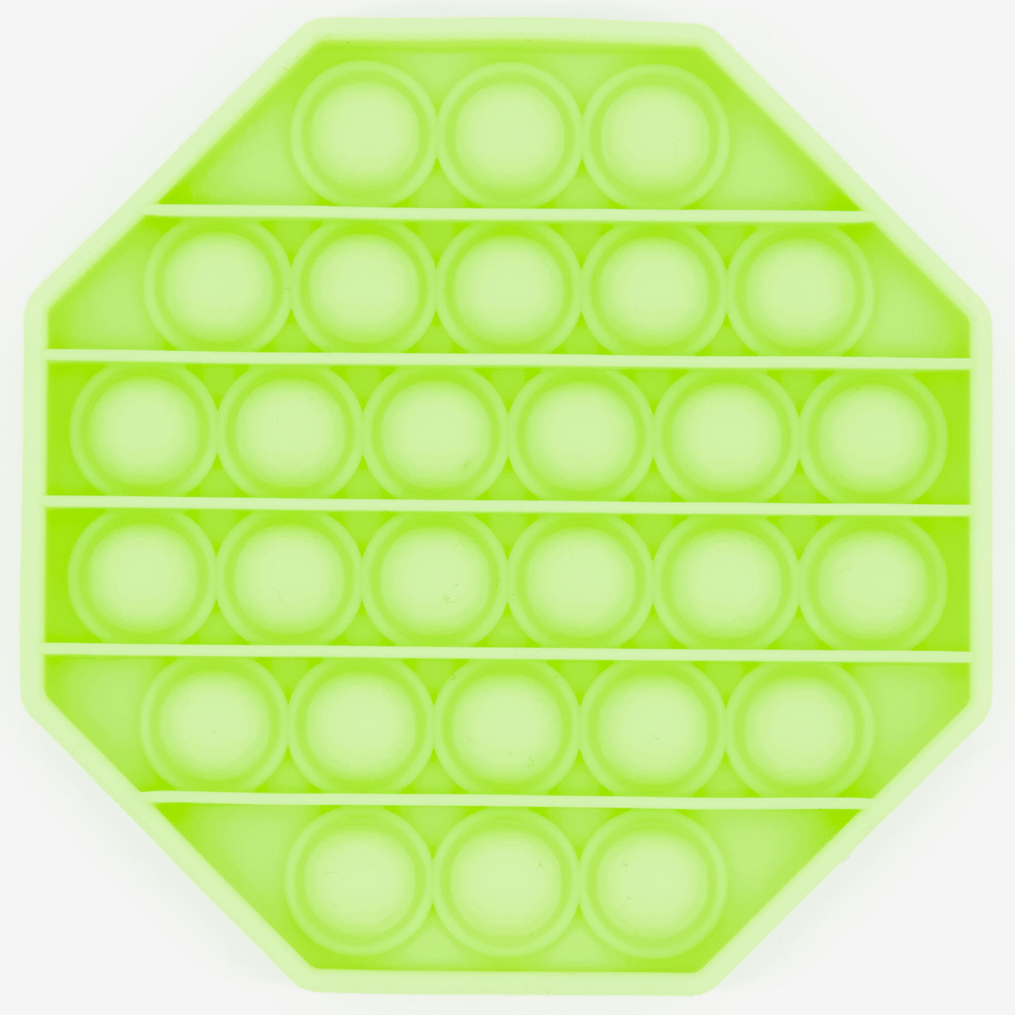 Glow in the Dark Push Poppers Fidget Toy – Styles May Vary,