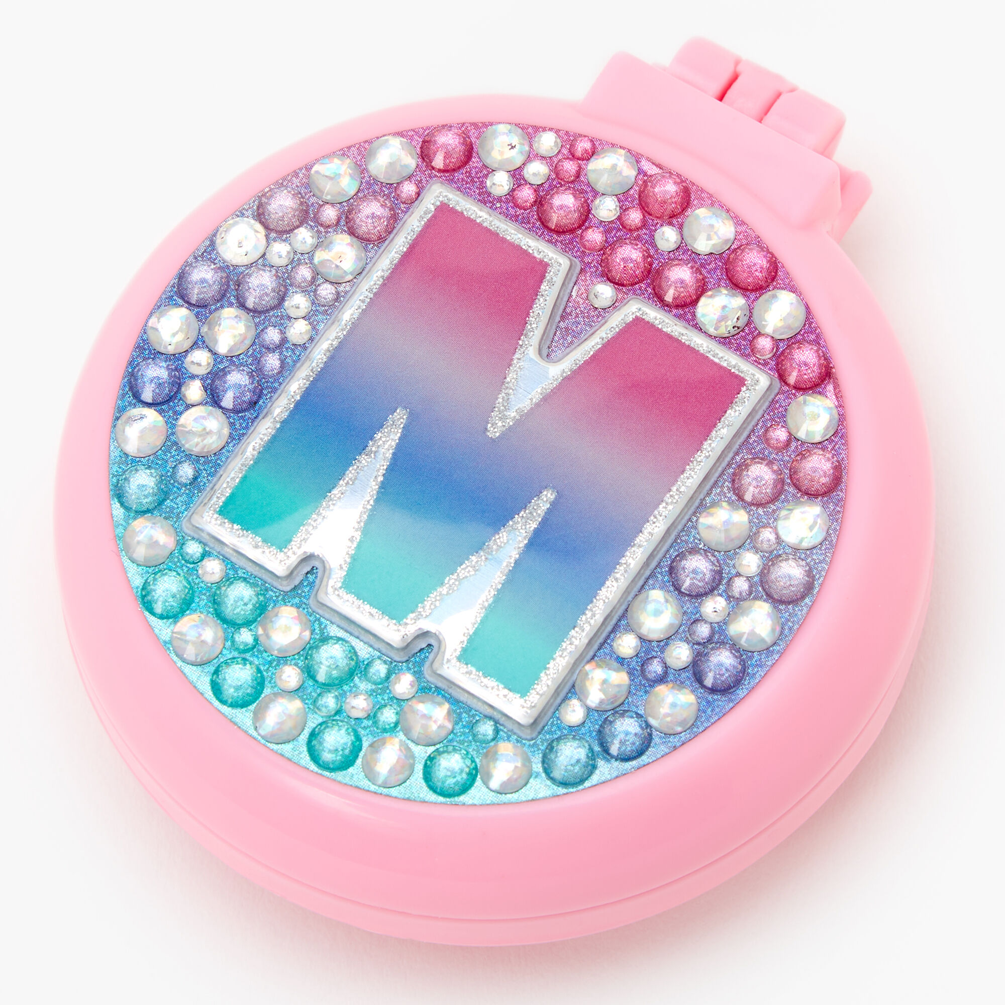 Initial Pop-Up Hair Brush - Pink, M,