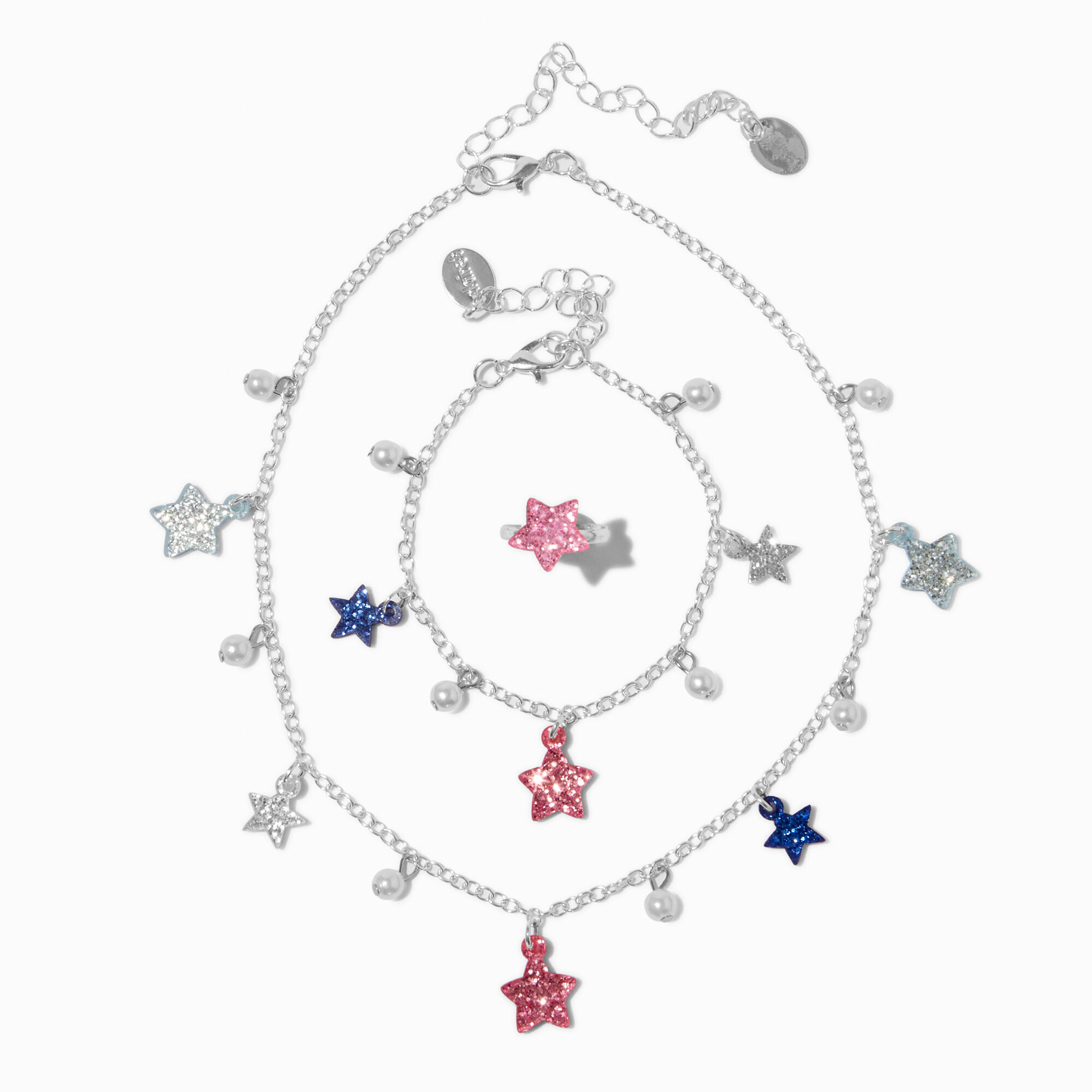 Claire's Parure de bijoux étoilée Claire's Club - Lot de 3