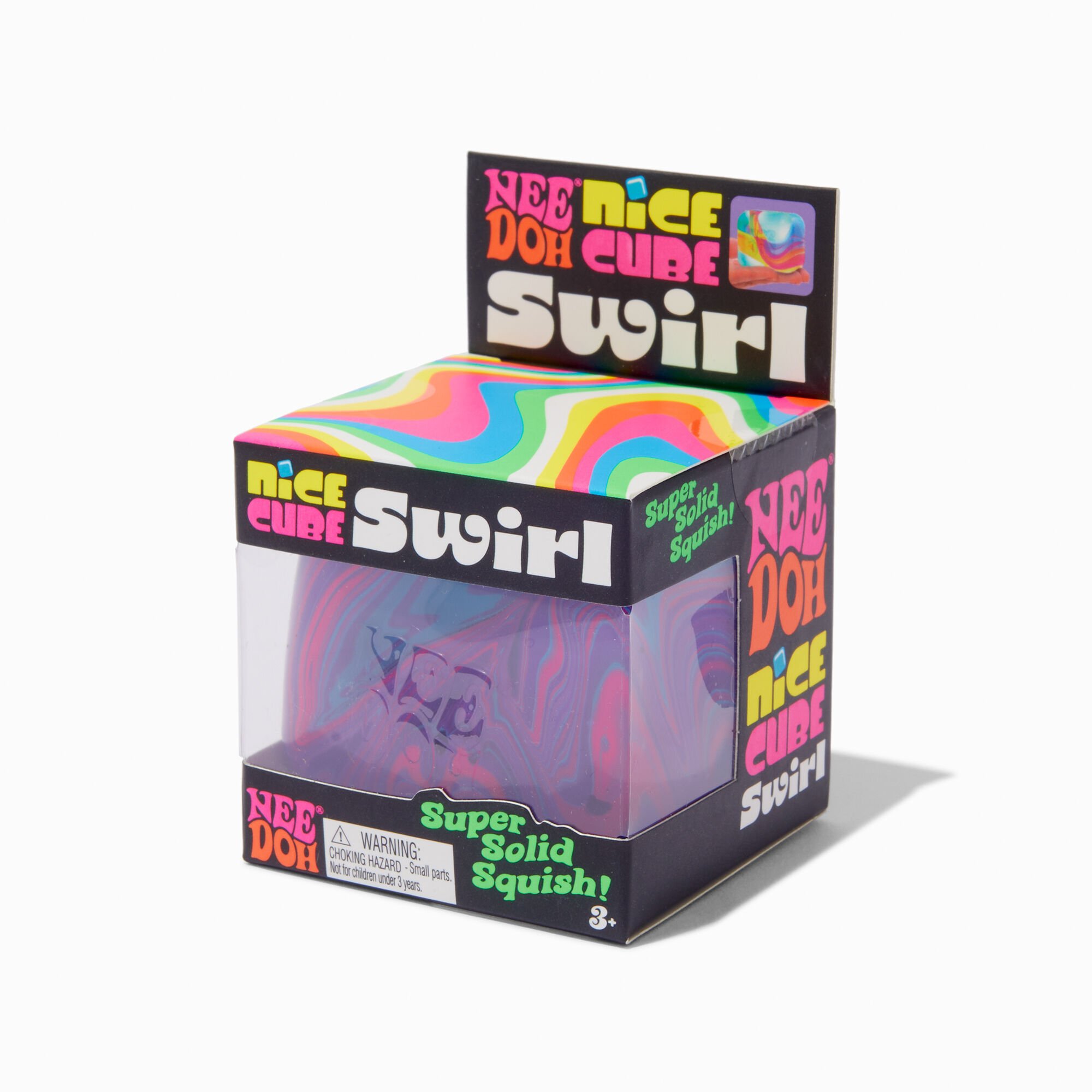 Schylling® NeeDoh™ Nice Cube Swirl Fidget Toy - Styles Vary,
