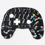 Pop Poppers Mega 18&quot; Black and White Game Controller Fidget Toy,