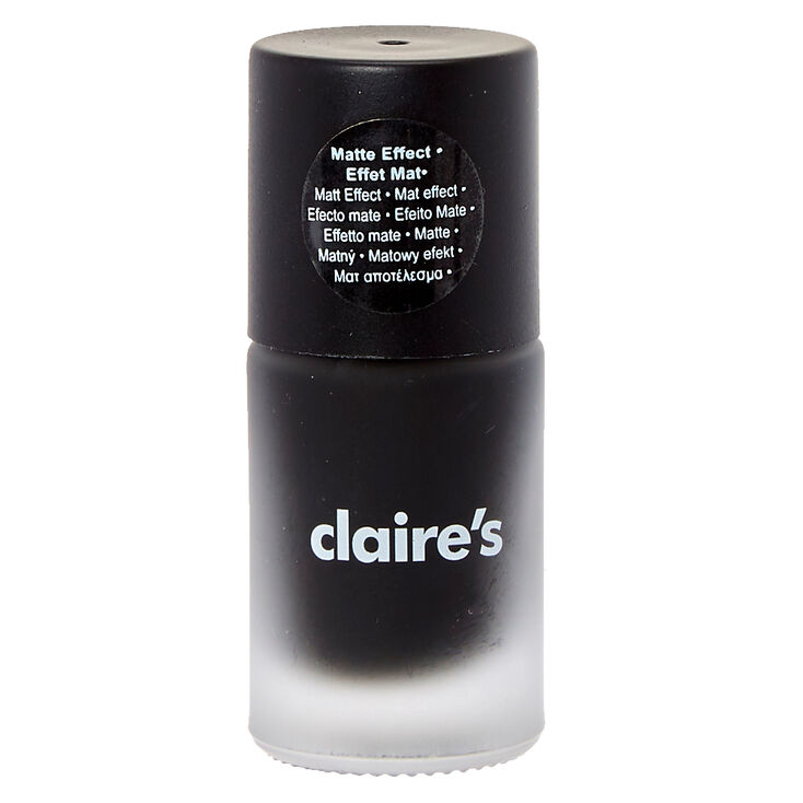 Matte Nail Polish - Black,