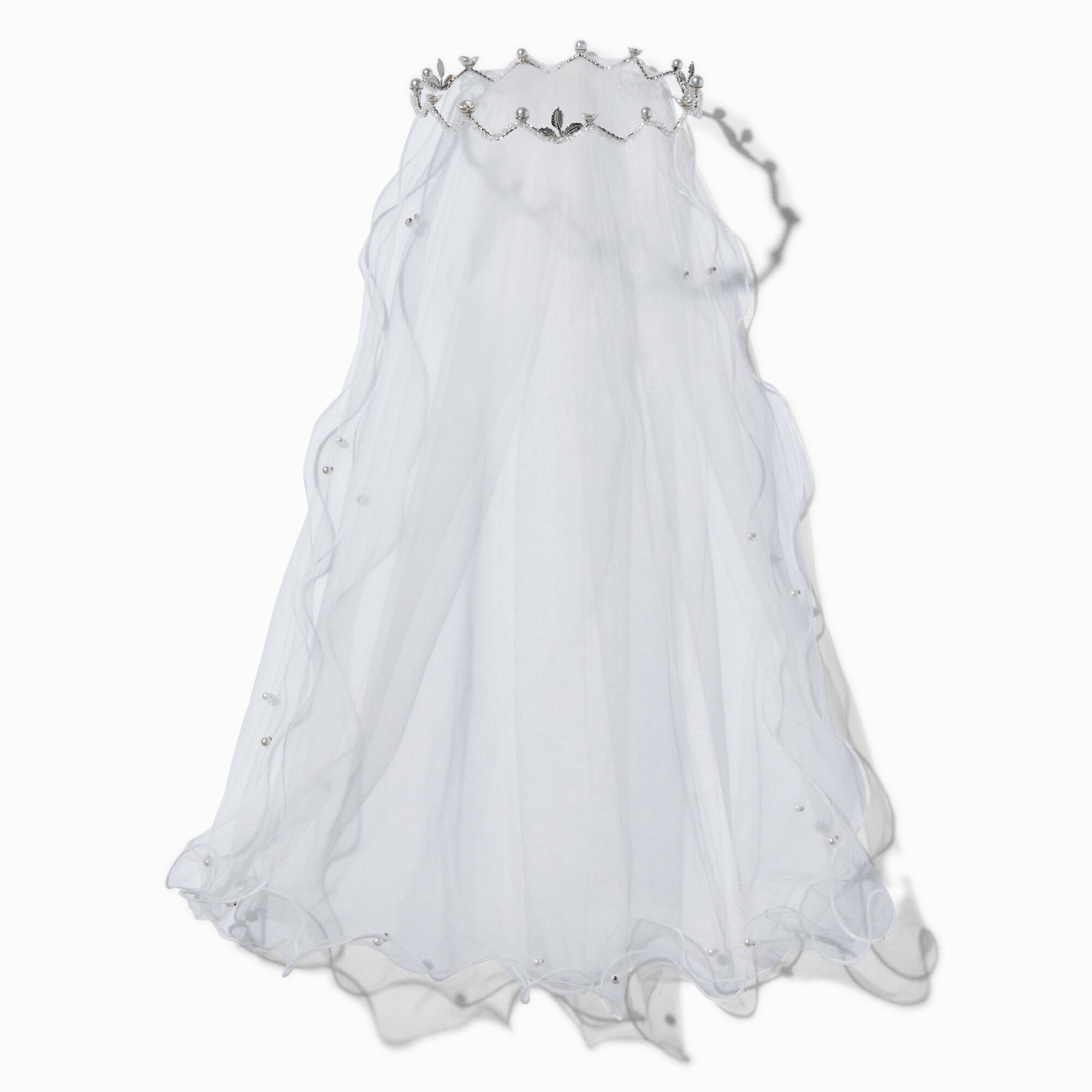 View Claires Club Special Occasion Halo Veil White information