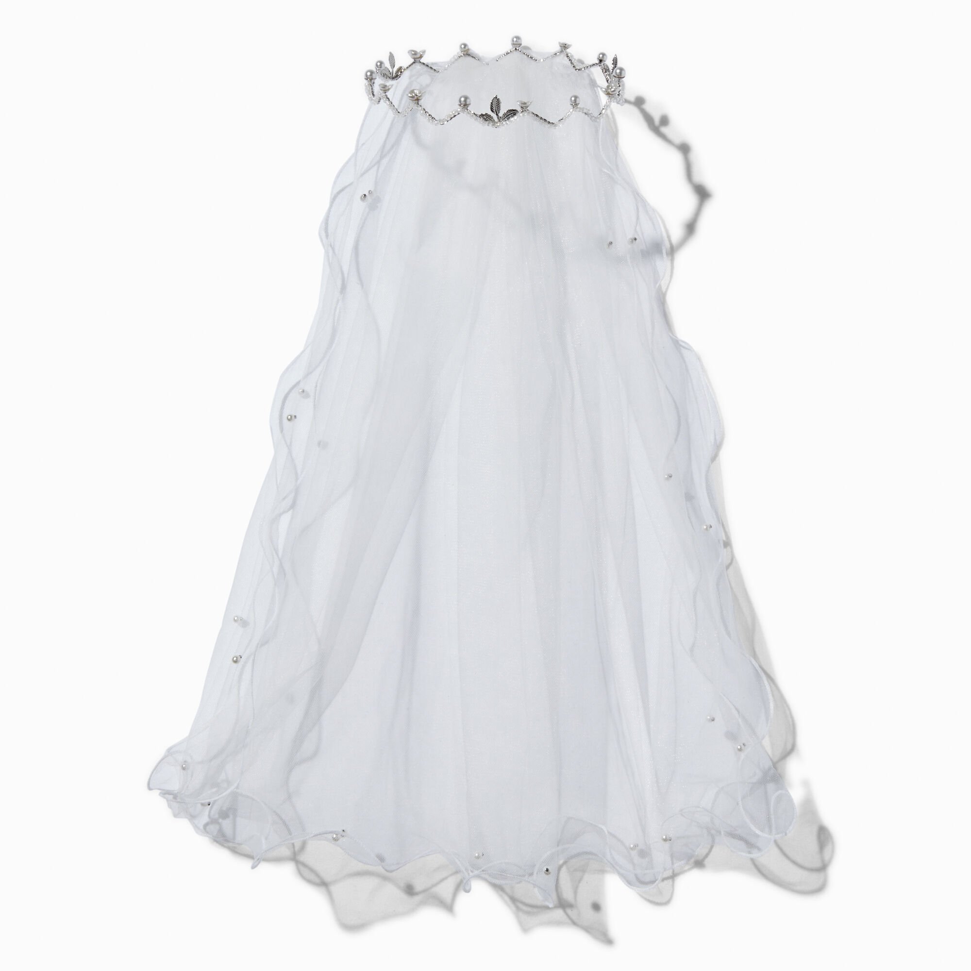 View Claires Club Special Occasion Halo Veil White information