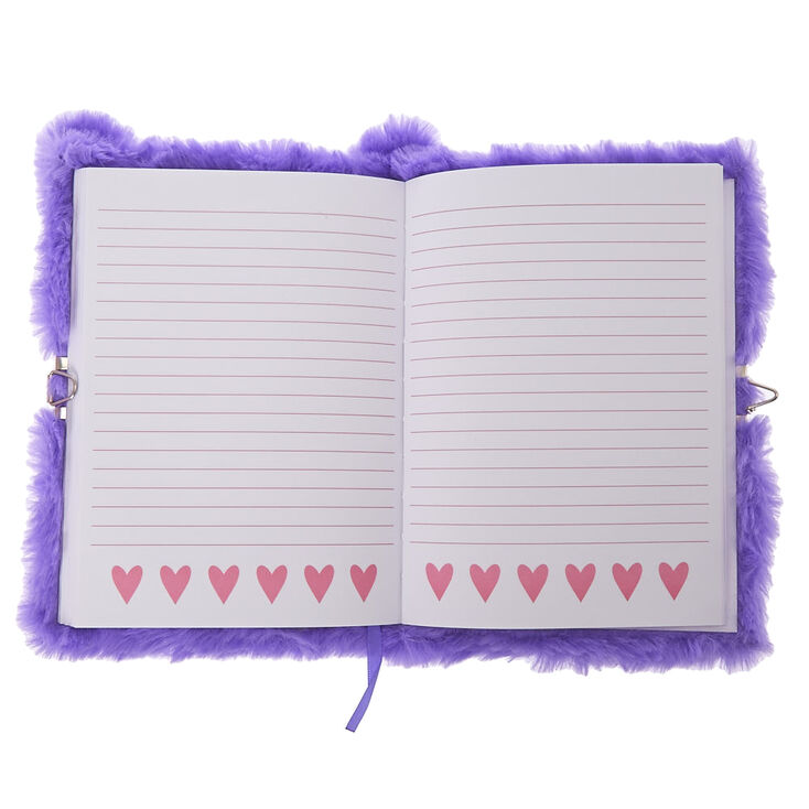 Journal intime en peluche Olivia la chouette,