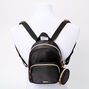 Petit sac &agrave; dos en nylon - Noir,
