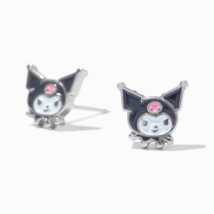 Kuromi&reg; Claire&#39;s Exclusive Stainless Steel Studs Ear Piercing Kit with Ear Care Solution,