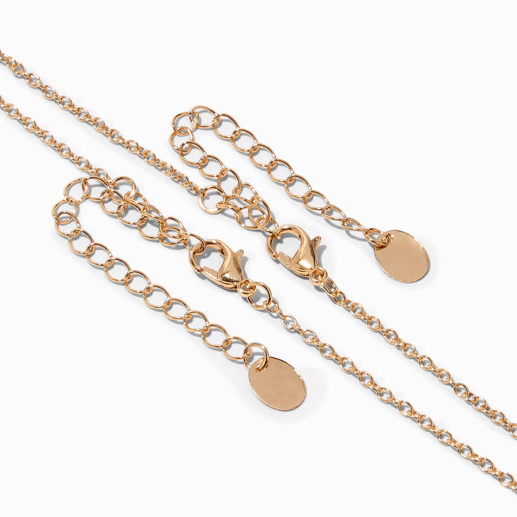 Best Friends Pink Cowgirl Pendant Necklaces - 2 Pack,