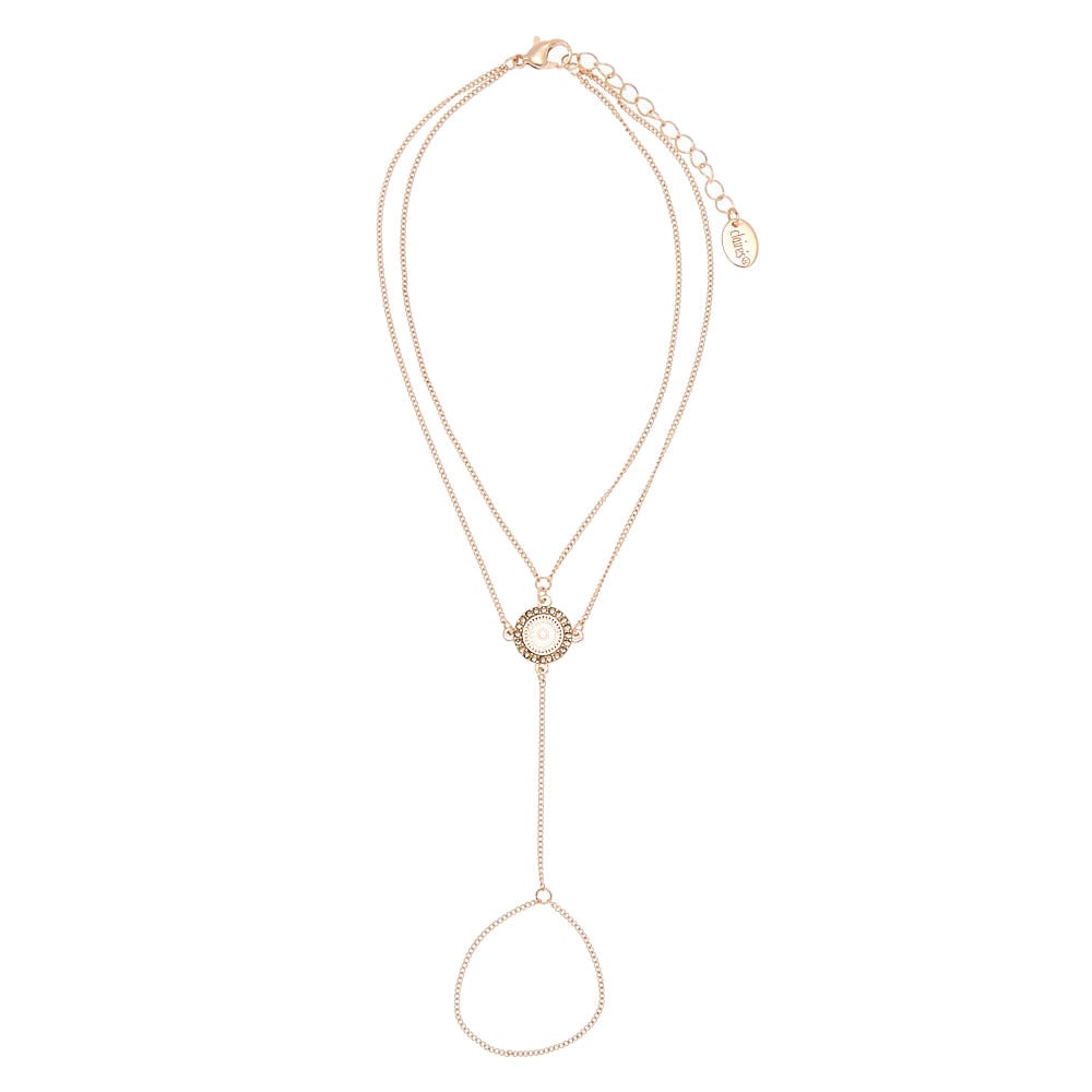 Gold Filigree Foot Chain Anklet,