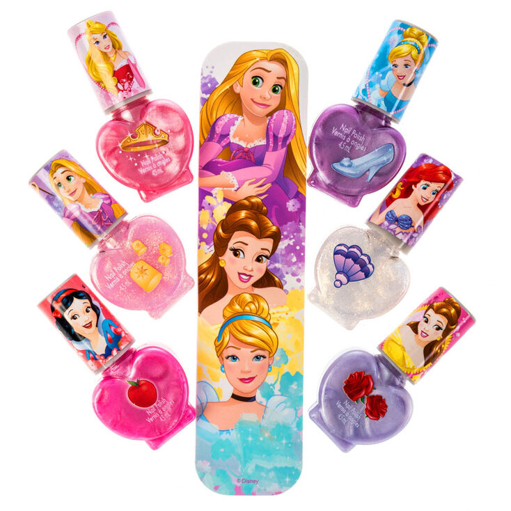Lot de vernis &agrave; ongles Disney Princess,