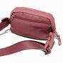 Mauve Nylon Belt Bag,
