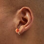 Clous d&#39;oreilles &agrave; clip boule imprim&eacute; &eacute;toil&eacute;s - Lot de 6,