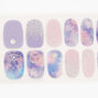 Lilac &amp; Blue Celestial Vegan Nail Wraps Set - 24 Pack,