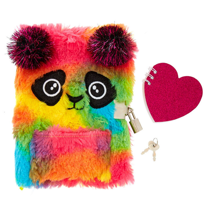 Rainbow Panda Soft Lock Diary,