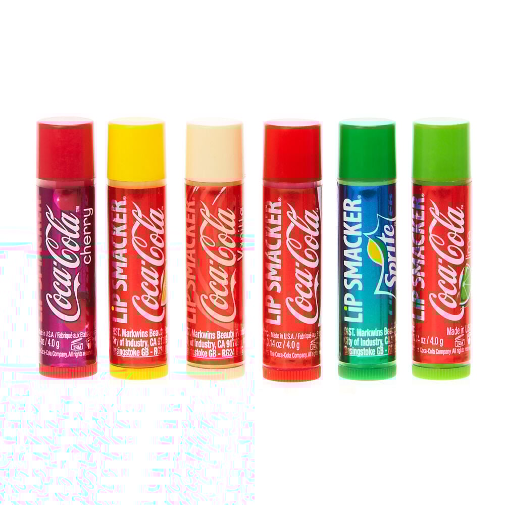 Lip Smacker® Coca-Cola® Flavoured Lip Balm Cans - 6 Pack,