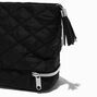 Black Puffy Makeup Bag,