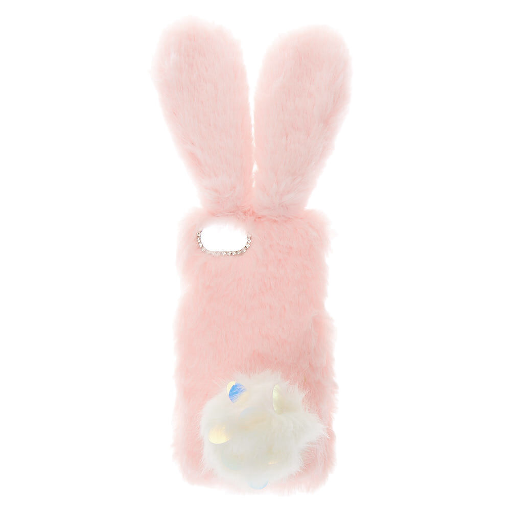 Bunny Faux Fur Phone Case - Fits iPhone 6/7/8/SE,