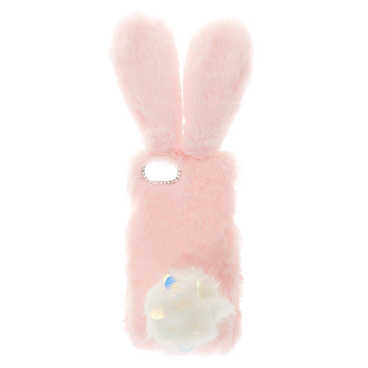 Bunny Faux Fur Phone Case - Fits iPhone 6/7/8/SE,