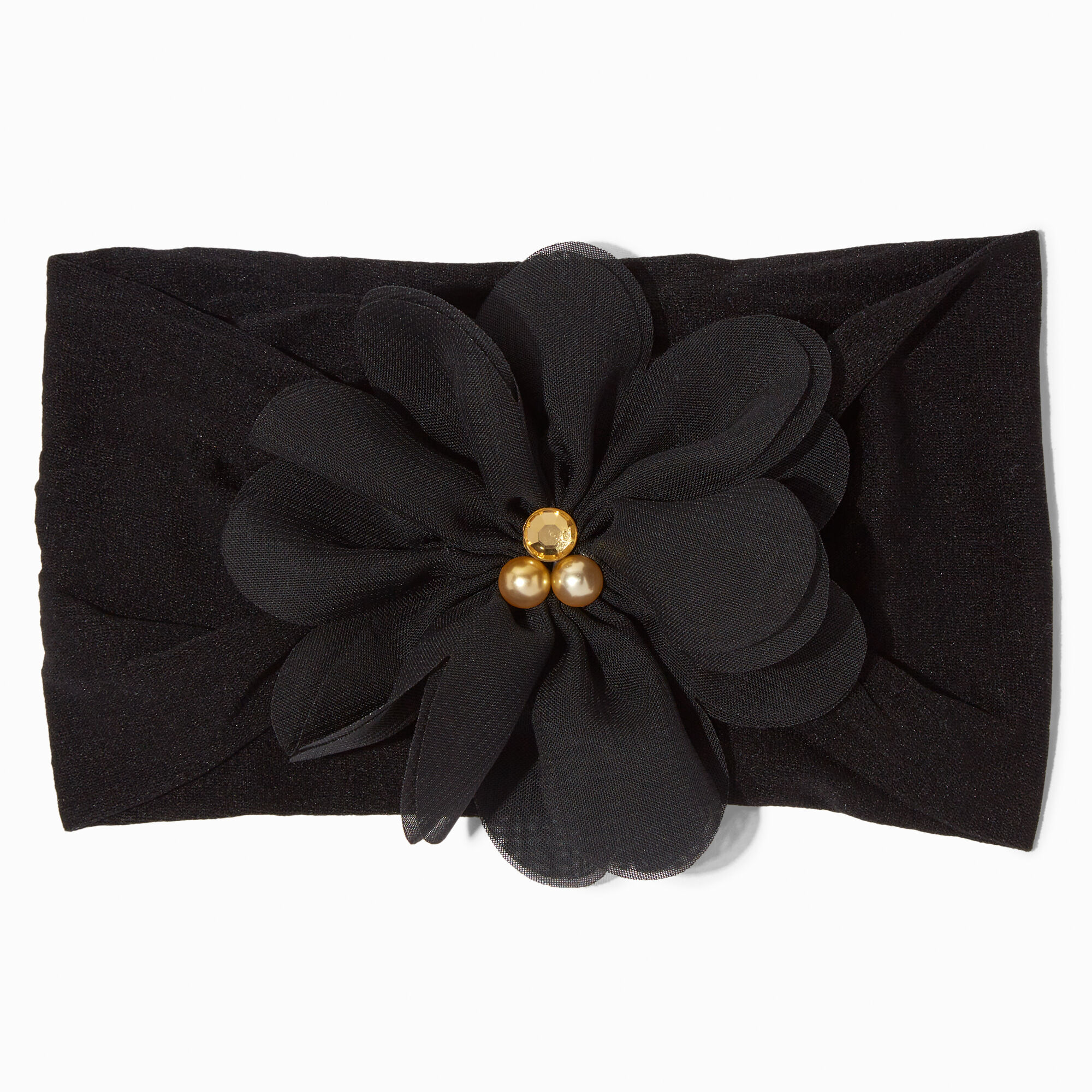Claire's Club Chiffon Flower Headwrap