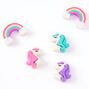 Rainbow Unicorn Erasers - 5 Pack,