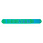 Blue &amp; Green Smile Slap Bracelet,