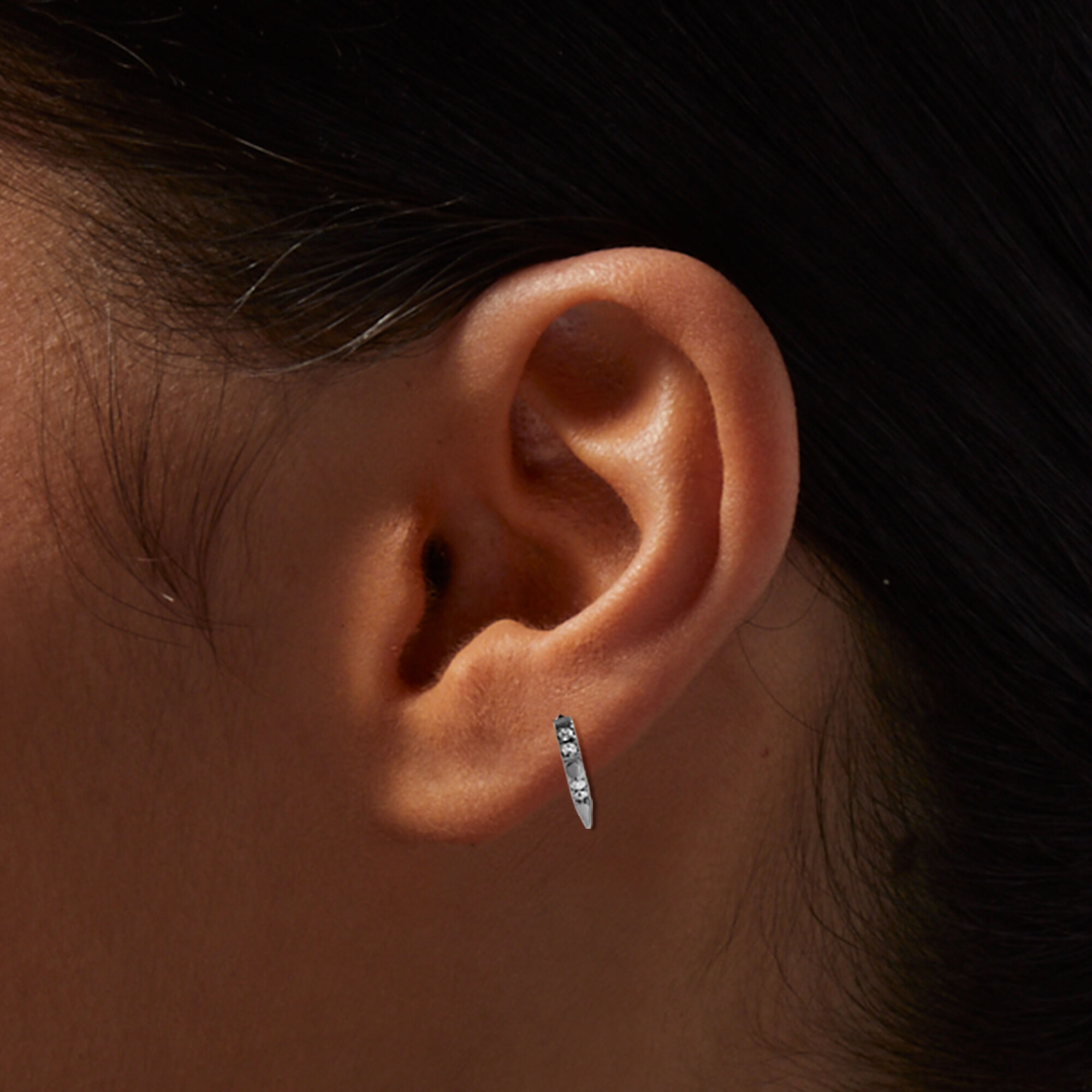 Claire's spike earrings hot sale