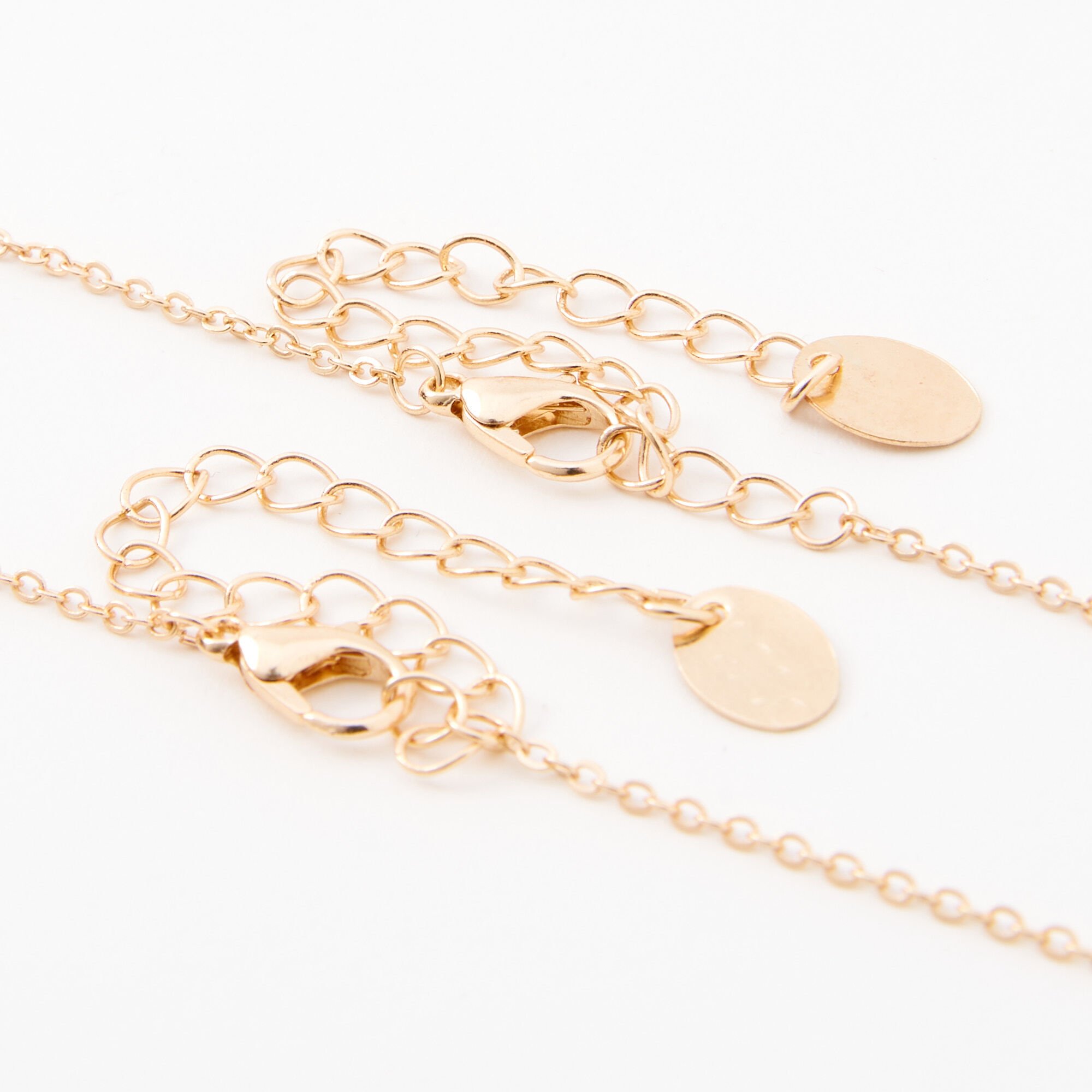 Best Friends White Butterfly Pendant Necklaces - 2 Pack,