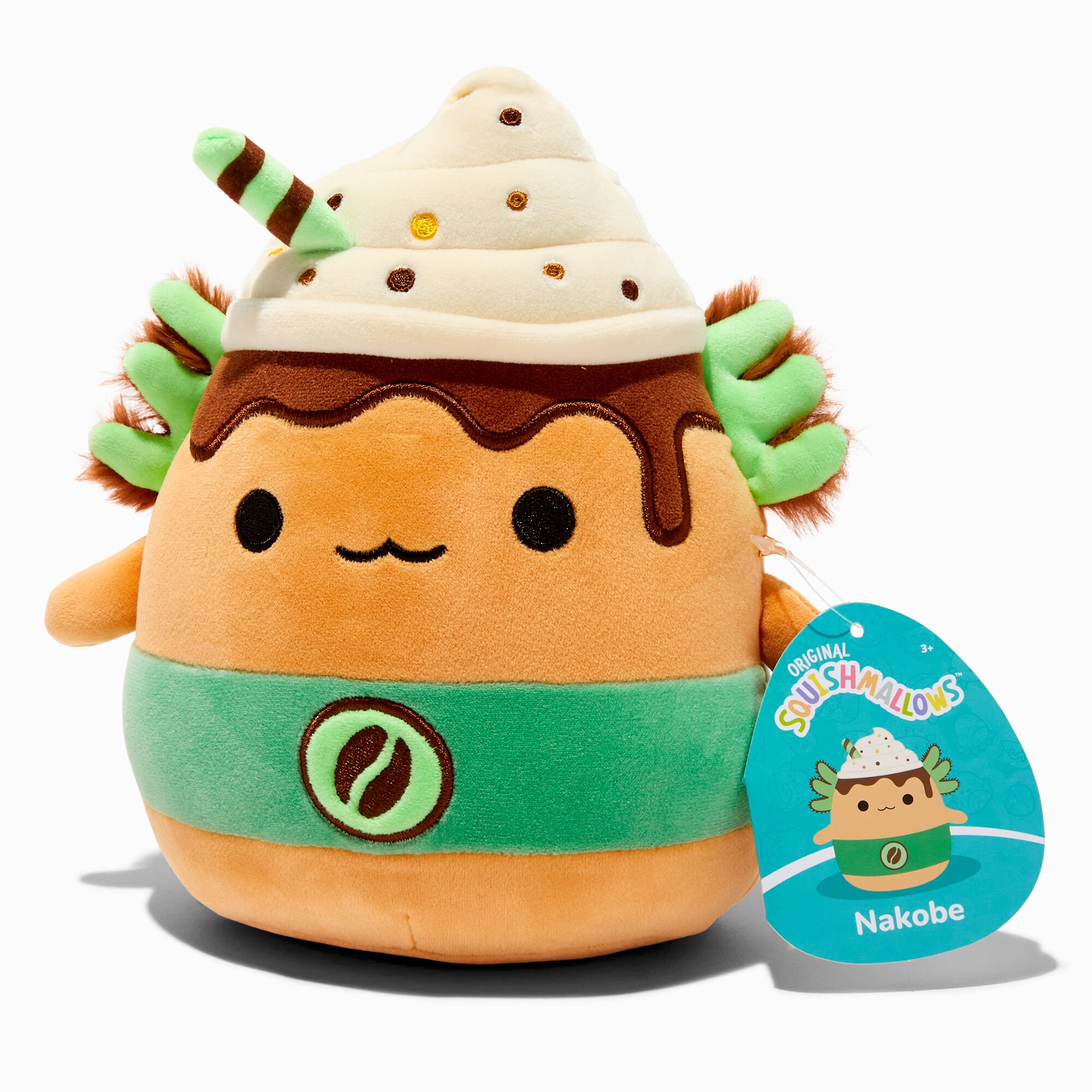 Squishmallows™ 8" Nakobe Plush Toy,