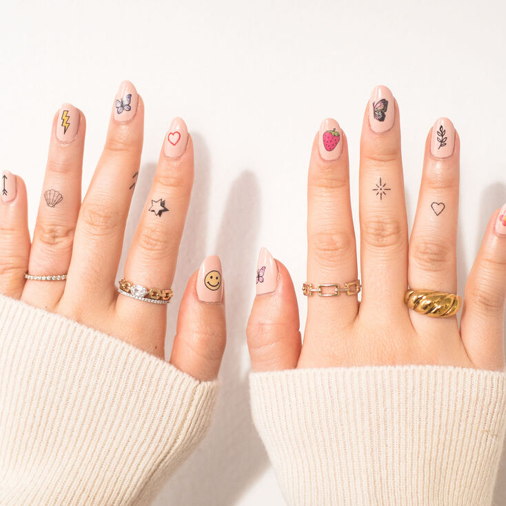 INKED by Dani Nail Art Temporary Tattoos,
