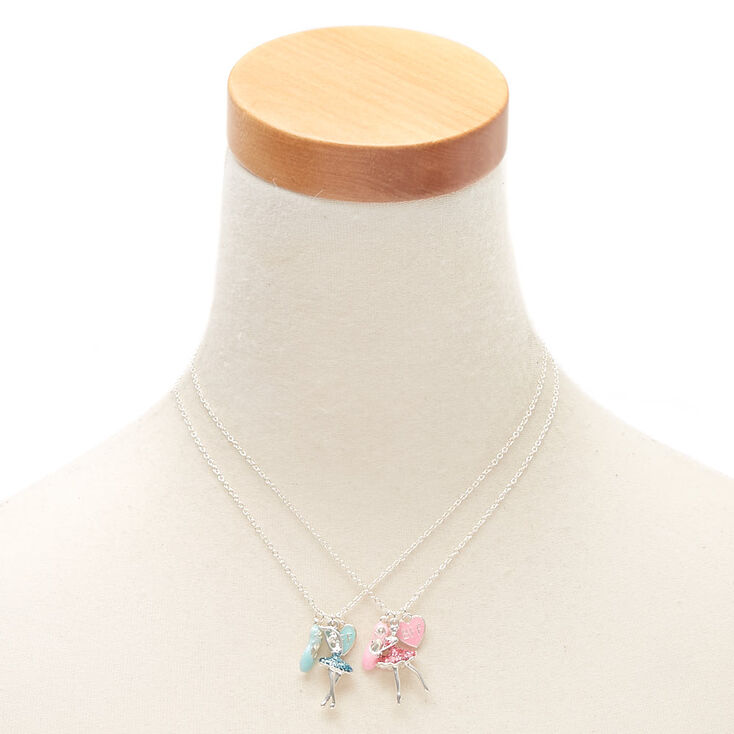 Best Friends Ballerina Pendant Necklaces - 2 Pack,
