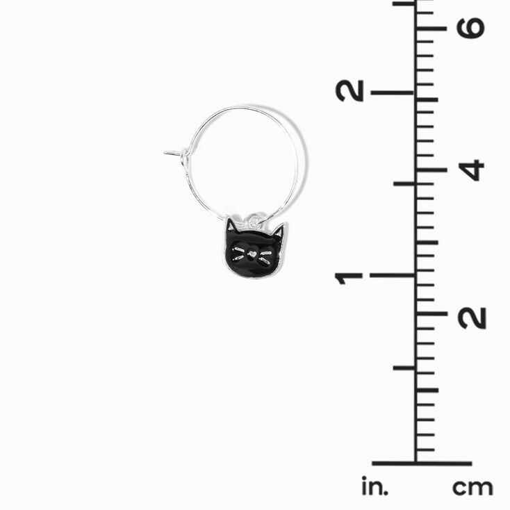 Halloween Cats, Bats, Ghosts, Candy Corn, Spiders, and Pumpkins Assorted Earrings - 6 Pack,